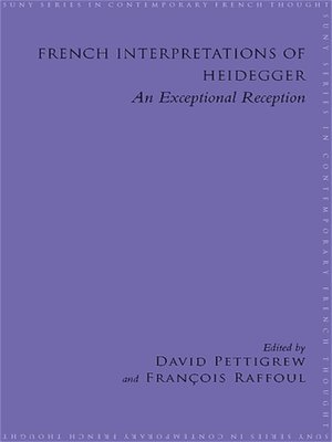 cover image of French Interpretations of Heidegger